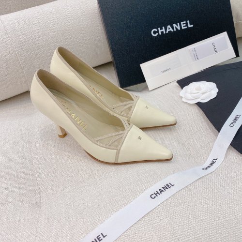 Chanel Womens Shoes Pumps 8cm