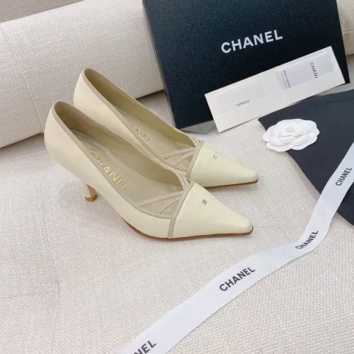 Chanel Womens Shoes Pumps 8cm