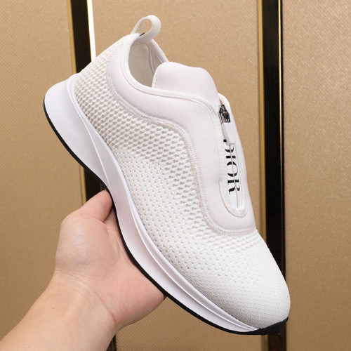 Dior Men Shoes Sneakers Casual Luxury Brand Slip On Breathable Mens Sneakers