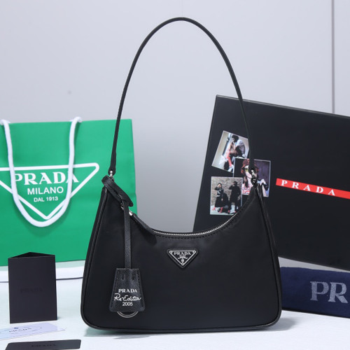 Prada Mens Bags Shoulder Messenger Bags Luxury Brand Prada Re-Edition 2005 Re-Nylon mini bag with Original Box 1NE204_R064_F0002