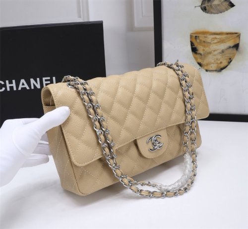 Chanel Womens Bags Crossbody Bag Classic CF Luxury Brand with Original Box