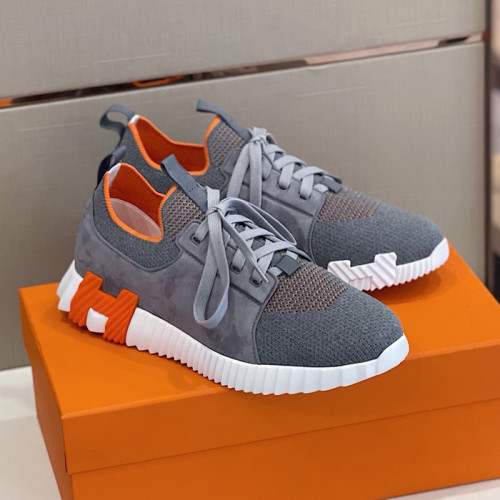 Hermes Mens Casual Shoes Fashion Sneakers Luxury Brand with Original Box