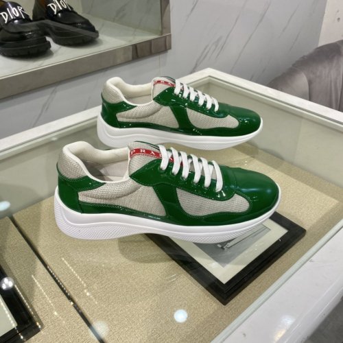 Prada Mens Shoes Sneakers Casual Shoes for Men Luxury Brand White Prada PRAX 1 sneakers with Original Box 4E3576_3LFV_F0009
