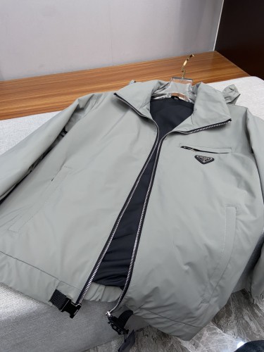 Prada Design Fashion Mens Jackets Thin Design Luxury Brand