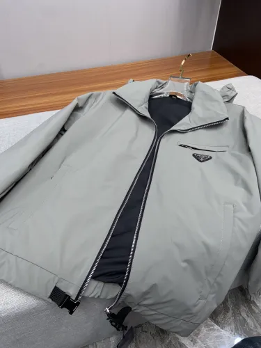 Prada Design Fashion Mens Jackets Thin Design Luxury Brand