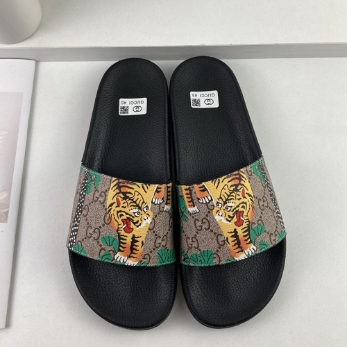 Gucci Mens Shoes Sandals Slides Slippers Luxury Brand Thick Sole Design with Original Box