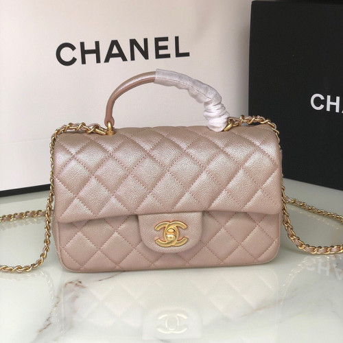 Chanel Womens Bags Crossbody Bag Classic Handbag CF Mini Luxury Brand with Original Box