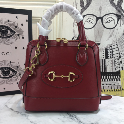 Gucci Womens Bags Shoulder Messenger Bag Luxury Brand Gucci Horsebit 1955 mini top handle bag 640716 92TCG 8563 with Original Box