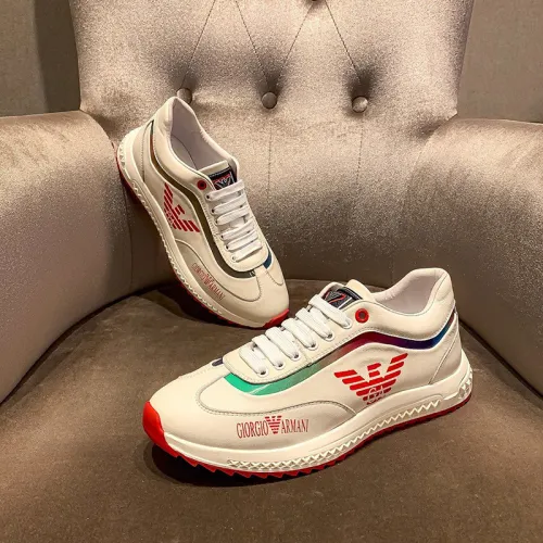 Armani Men Shoes Sneakers Fashion Design Luxury Brand Design