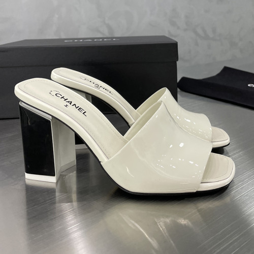 Chanel Womens Shoes Sandals Slippers Luxury Brand Design with Original Box 8.5cm Heel Women Slippers