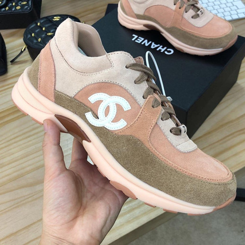 Chanel Mens Shoes Sneakers Luxury Brand Sports Shoes Breathable Design with Original Box
