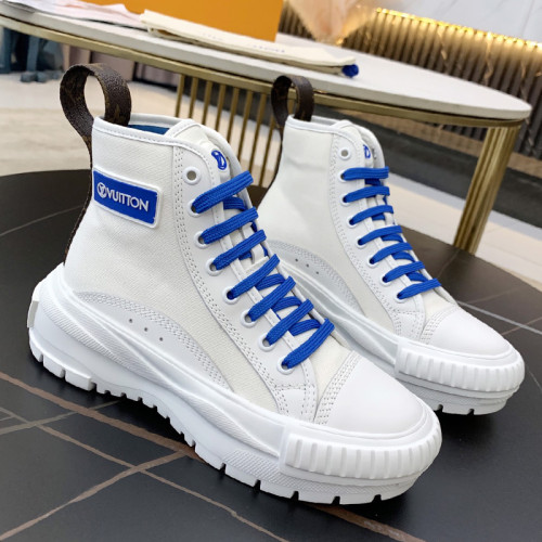 Louis Vuitton Womens Shoes Fashion Boots Luxury Brand LV SQUAD SNEAKER BOOT with Original Box 1A940S