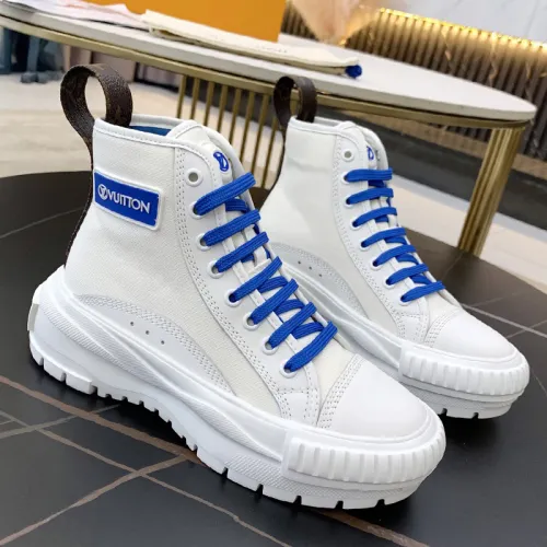 Louis Vuitton Womens Shoes Fashion Boots Luxury Brand LV SQUAD SNEAKER BOOT with Original Box 1A940S