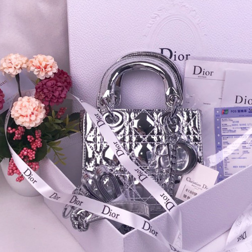 Dior Womens Bags Handbags Luxury Fashion LADY DIOR D-LITE BAG with Original Box
