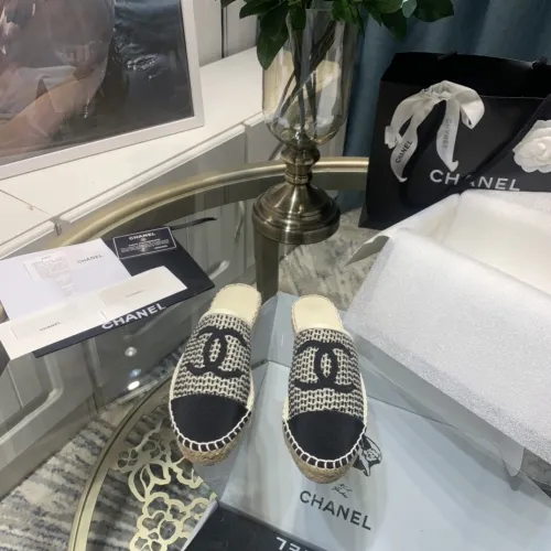Chanel Womens Shoes Espadrilles Mule