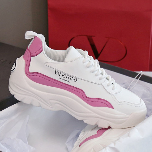 Valentino Men Shoes Fashion Design Luxury Brand GUMBOY CALFSKIN SNEAKER with Original Box