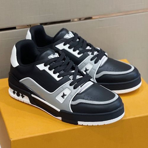 Louis Vuitton Men Shoes Fashion Sneakers Design Luxury Brand LV TRAINER SNEAKER with Original Box 1A9ZC2