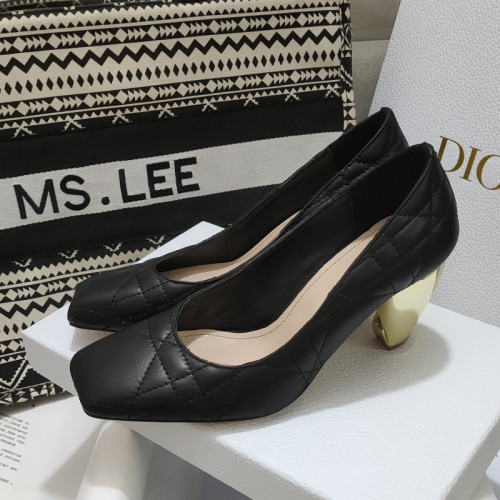 Dior Womens Shoes Sandals Fashion Pumps Luxury Brand D-Leader PUMP with Original Box