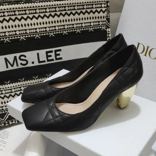 Dior Womens Shoes Sandals Fashion Pumps Luxury Brand D-Leader PUMP with Original Box