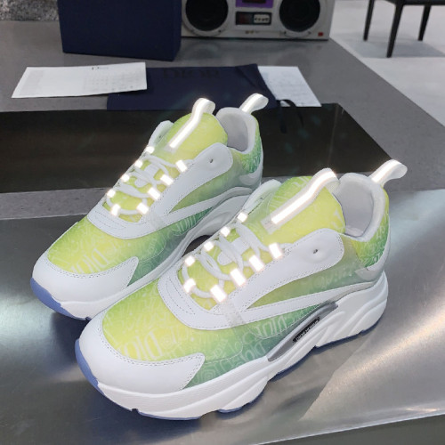 Dior Mens Shoes Sneakers Luxury Brand Breathable Design B22 SNEAKER with Original Box