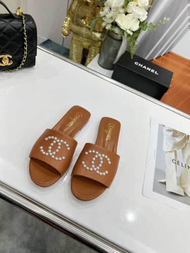 Chanel Womens Shoes Sandals Slippers Luxury Brand Design with Original Box