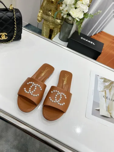 Chanel Womens Shoes Sandals Slippers Luxury Brand Design with Original Box