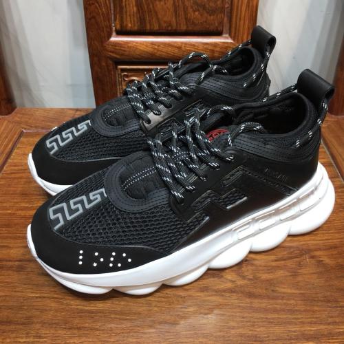 Versace Womens Shoes Luxury Brand Fashion Type Chain Reaction Sneakers DSR705G-D36TG_D41