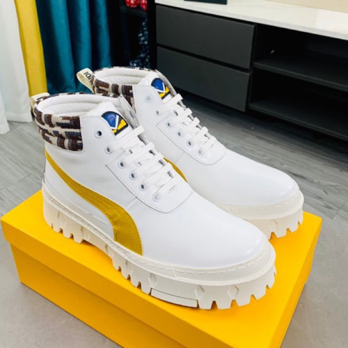 Fendi Mens Shoes Fashion Sneakers Luxury Brand Casual Shoes for Men with Original Box