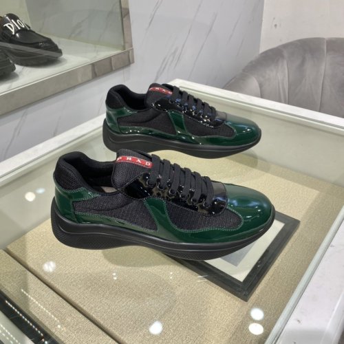 Prada Mens Shoes Sneakers Casual Shoes for Men Luxury Brand White Prada PRAX 1 sneakers with Original Box 4E3576_3LFV_F0009