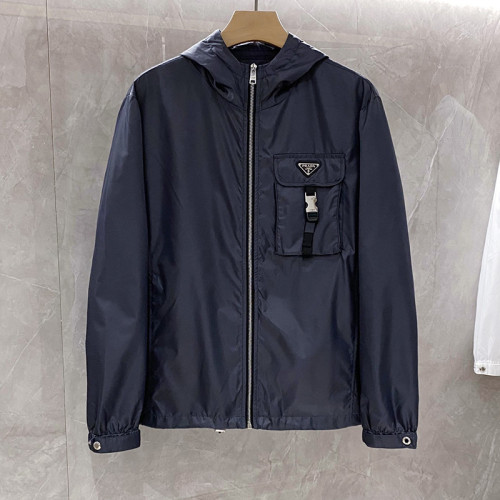 Prada Design Fashion Mens Jackets Thin Design Luxury Brand