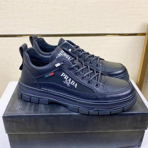 Prada Mens Shoes Sneakers Casual Shoes for Men Luxury Brand Breathable Fashion Sneakers with Original Box