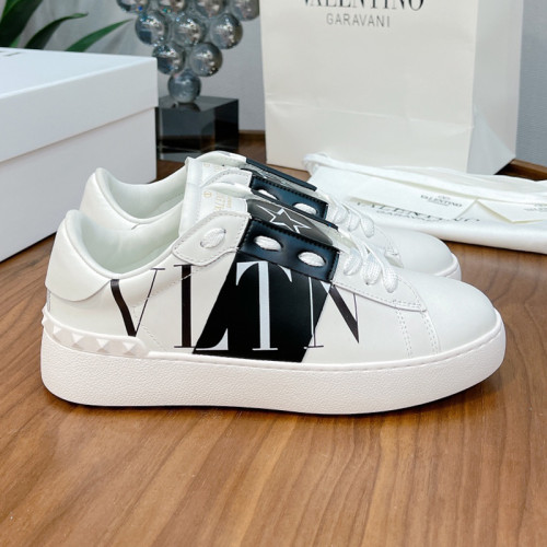 Valentino Men Shoes Fashion Design Luxury Brand OPEN SNEAKER WITH VLTN PRINT with Original Box WY2S0830XZUKR5