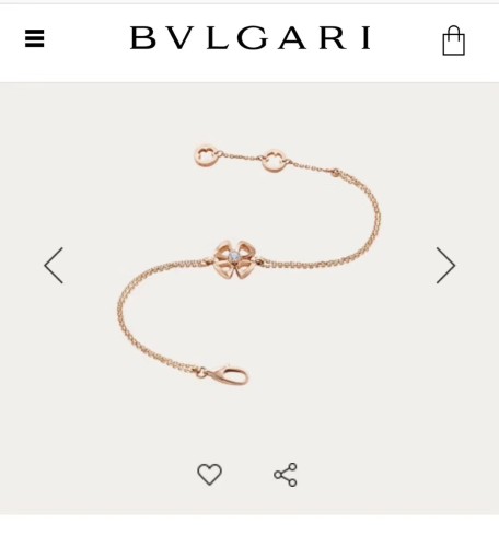 Bvlgari Luxury Womens Bracelet B071