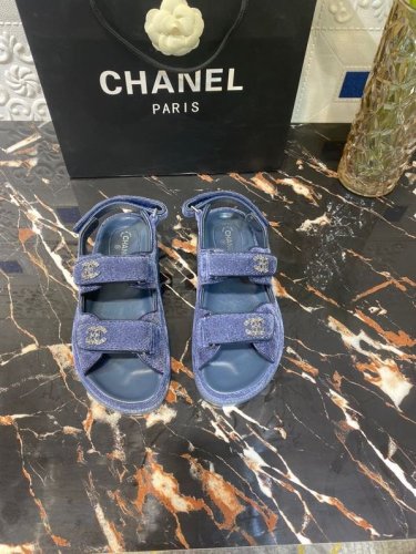 Chanel Womens Shoes Sandals Slippers Luxury Brand Design with Original Box