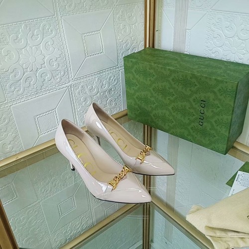 Gucci Womens Shoes Pump High Heels 7.5cm