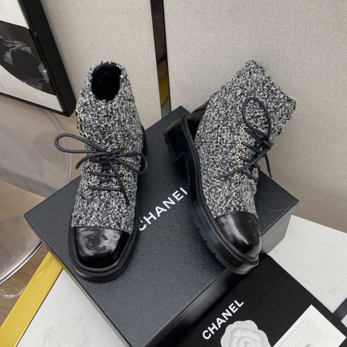 Chanel Womens Shoes Boots Luxury Brand Fashion Boots for Women with Original Box