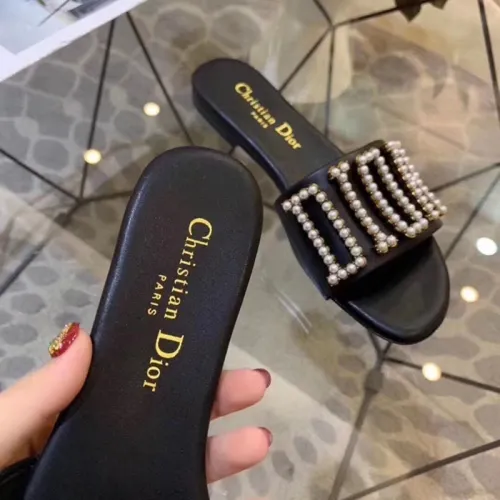 Dior Womens Shoes Slide Flat Mules