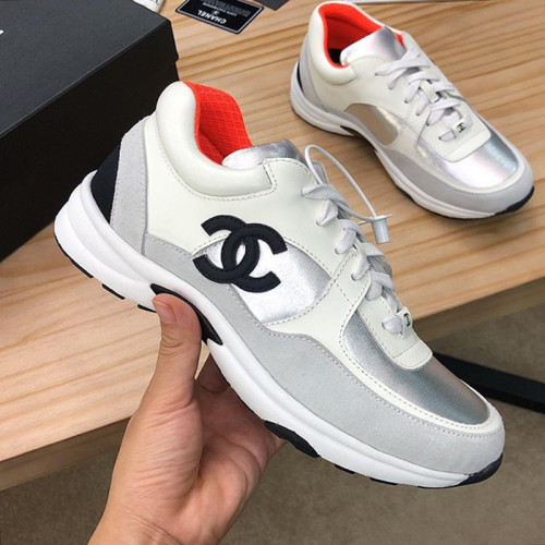 Chanel Mens Shoes Sneakers Luxury Brand Sports Shoes Breathable Design with Original Box