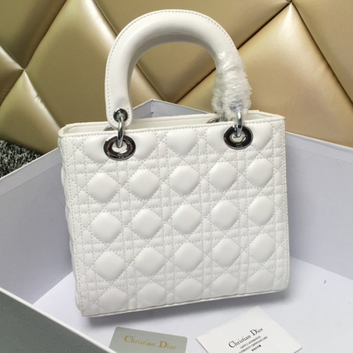 Dior Womens Bags Handbags Luxury Fashion MEDIUM LADY D-LITE BAG with Original Box