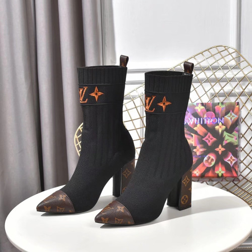 Louis Vuitton Womens Shoes SILHOUETTE ANKLE BOOT 9cm