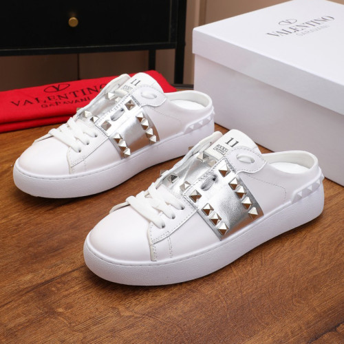 Valentino Womens Shoes Fashion Design Luxury Brand OPEN SNEAKER WITH VLTN PRINT with Original Box WY0S0830BLUA01