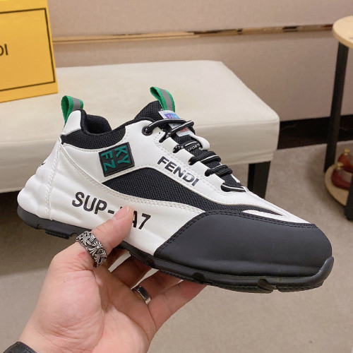 Fendi Mens Shoes Fashion Sneakers Luxury Brand Casual Shoes for Men with Original Box