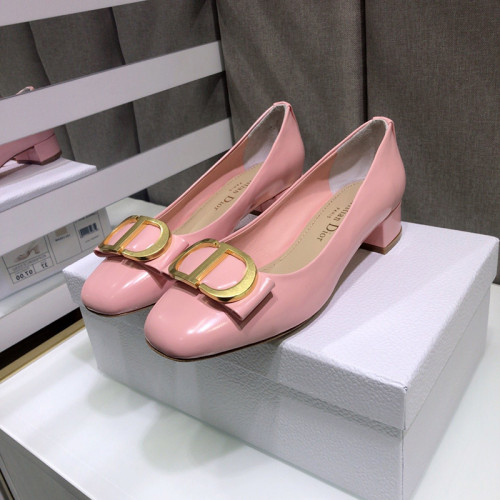 Dior Womens Shoes Leather Pump Low Heel 3.5cm