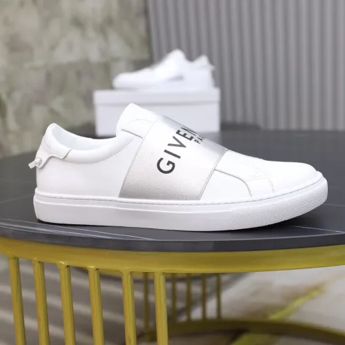 Givenchy Men Shoes Fashion Type Luxury Brand GIVENCHY SNEAKERS IN LEATHER WITH LATEX BAND with Original Box
