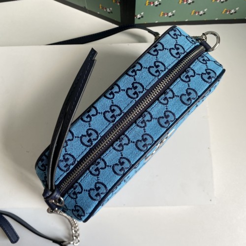 Gucci Womens Bags GG Marmont small matelassé shoulder bag Luxury Brand with Original Box 447632 DTD1T 1000