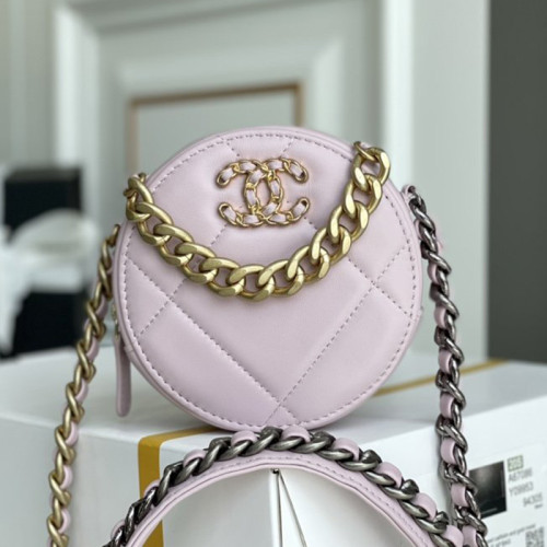Chanel Womens Bags Crossbody Bag Classic Chanel 19 Flap Luxury Brand with Original Box