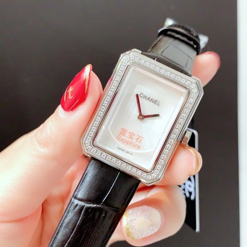 Chanel Watch Luxury Brand Design Fashion Type with Original Box