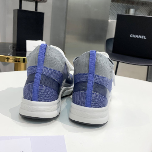 Chanel Mens Shoes Sneakers Luxury Brand Sports Shoes Breathable Design with Original Box