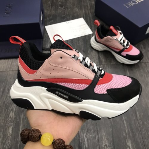 Dior Men Women Shoes Luxury B22 Sneakers