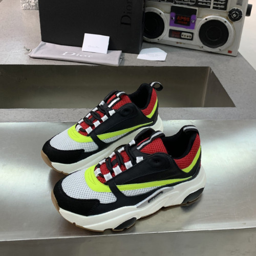 Dior Mens Shoes Sneakers Luxury Brand Breathable Design B22 SNEAKER with Original Box